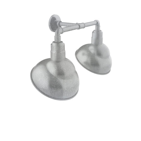 Emblem LED Straight Arm Wall Light in Painted Galvanized (518|GNR12149L12)