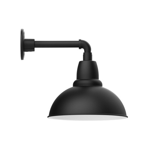 Cafe LED Straight Arm Wall Light in Black (518|GNN10641L12)