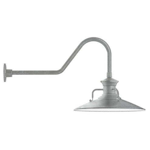 Homestead LED Gooseneck Wall Light in Painted Galvanized (518|GNC14349B01L13)