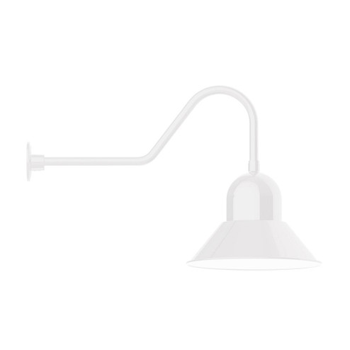 Prima LED Gooseneck Wall Light in White (518|GNC12544L13)