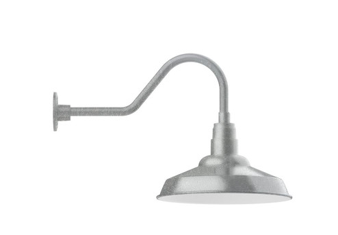 Warehouse LED Gooseneck Wall Light in Painted Galvanized (518|GNB18449L13)