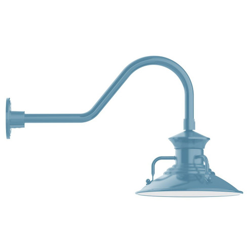 Homestead LED Gooseneck Wall Light in Light Blue (518|GNB14254B01L12)
