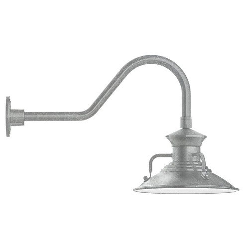 Homestead LED Gooseneck Wall Light in Painted Galvanized (518|GNB14249L12)