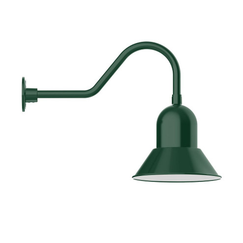 Prima LED Gooseneck Wall Light in Forest Green (518|GNB12342B01L12)