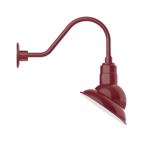 Emblem LED Gooseneck Wall Light in Barn Red (518|GNA12055L12)