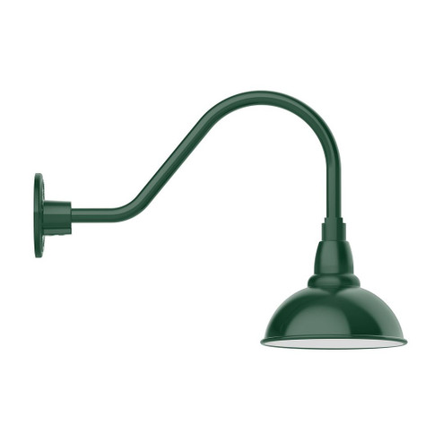 Cafe LED Gooseneck Wall Light in Forest Green (518|GNA10542L10)