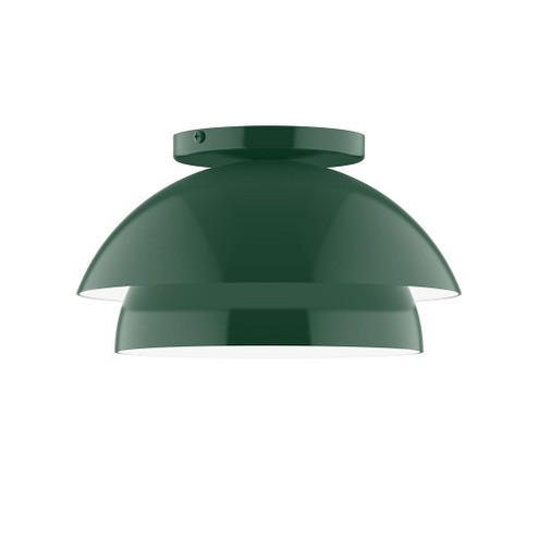 Nest LED Flush Mount in Forest Green (518|FMDX44542L10)