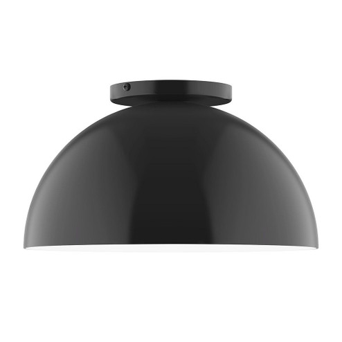 Arcade LED Flush Mount in Black (518|FMD43241L12)
