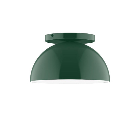 Arcade LED Flush Mount in Forest Green (518|FMD43142L10)