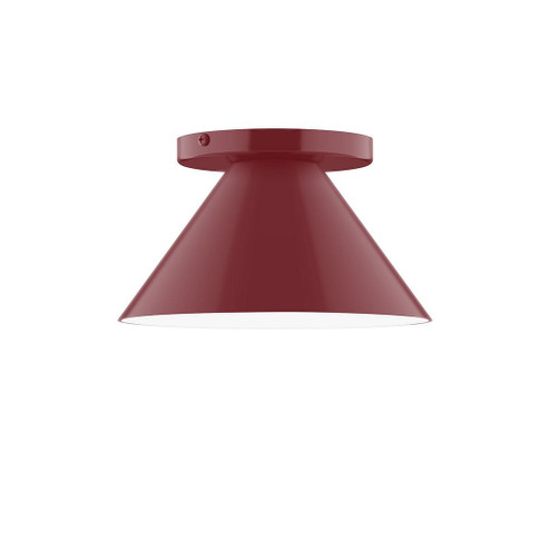 Axis LED Flush Mount in Barn Red (518|FMD42155L10)