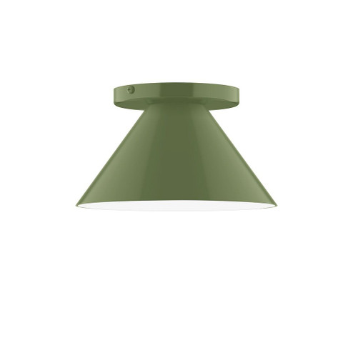 Axis LED Flush Mount in Fern Green (518|FMD42122L10)