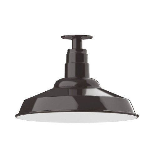 Warehouse LED Flush Mount in Architectural Bronze (518|FMB18451W16L13)