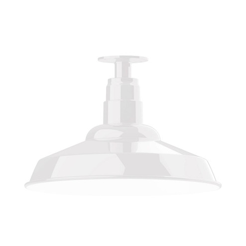 Warehouse LED Flush Mount in White (518|FMB18444L13) Warehouse LED Flush Mount in White (518|FMB18444L13)