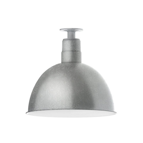 Deep Bowl LED Flush Mount in Painted Galvanized (518|FMB11749W16L13)
