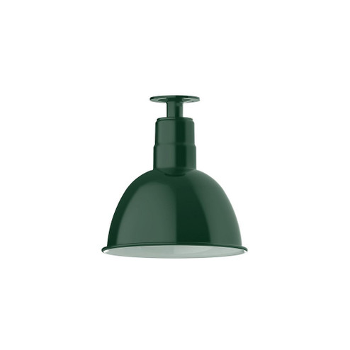 Deep Bowl LED Flush Mount in Forest Green (518|FMB11642L12)