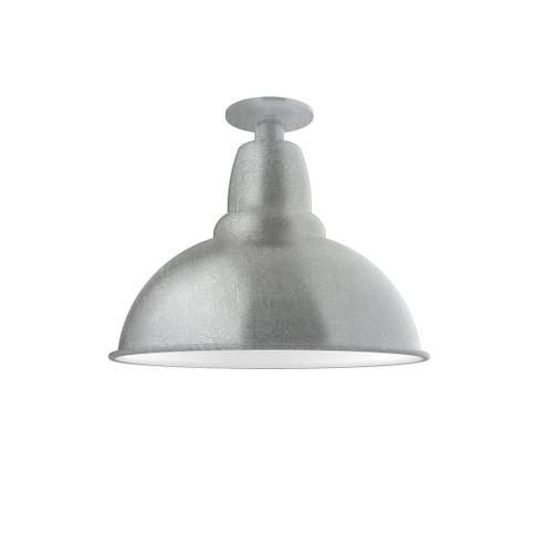 Cafe LED Flush Mount in Painted Galvanized (518|FMB10749W14L13)