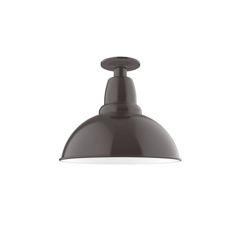 Cafe One Light Flush Mount in Architectural Bronze (518|FMB10651)