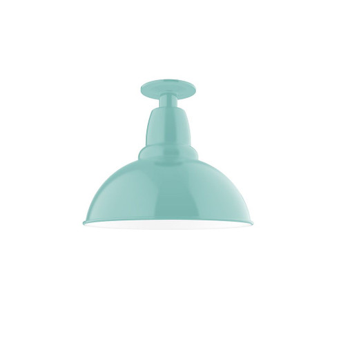 Cafe LED Flush Mount in Sea Green (518|FMB10648W12L12)