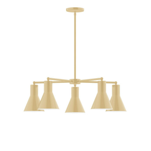 Flare LED Chandelier in Ivory (518|CHC43617L10)