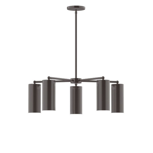 J-Series LED Chandelier in Architectural Bronze (518|CHC41851L10)