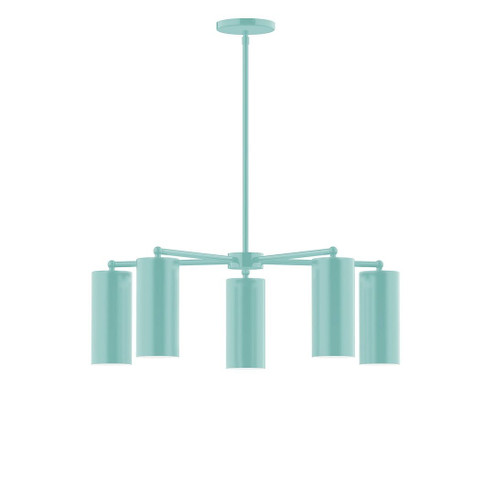 Jordan LED Chandelier in Sea Green (518|CHC41848L10)