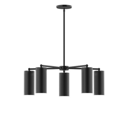 Jordan LED Chandelier in Black (518|CHC41841L10)