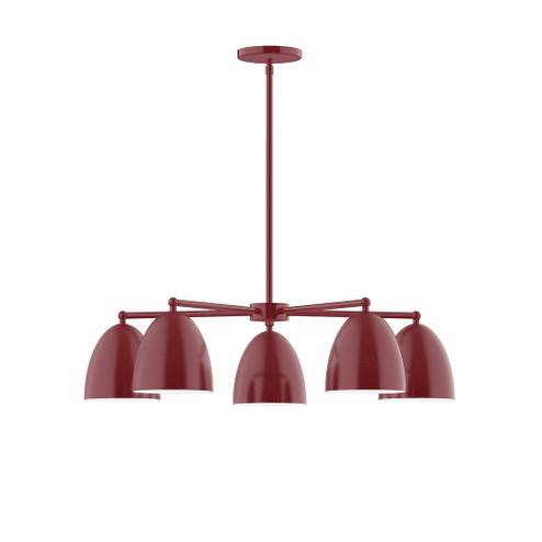 J-Series LED Chandelier in Barn Red (518|CHC41755L10)