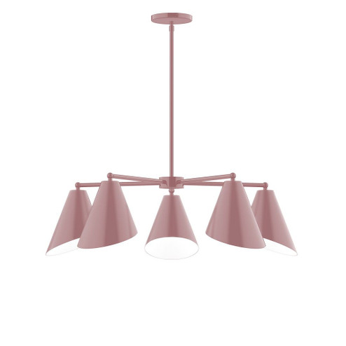 J-Series LED Chandelier in Mauve (518|CHC41520L10)