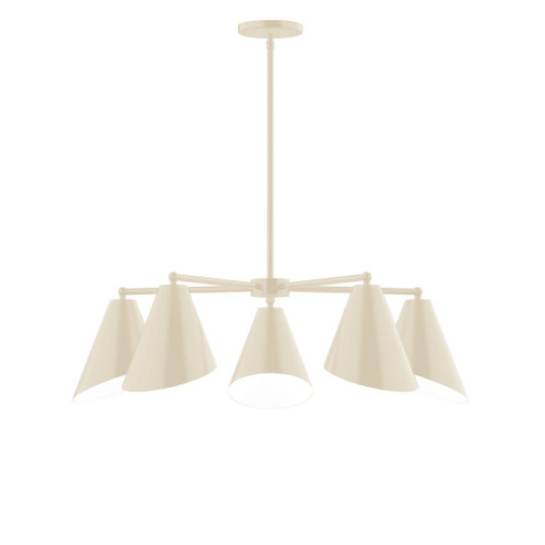 Jasmine LED Chandelier in Cream (518|CHC41516L10)