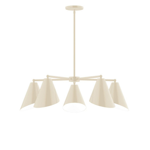 J-Series LED Chandelier in Cream (518|CHC41516L10)