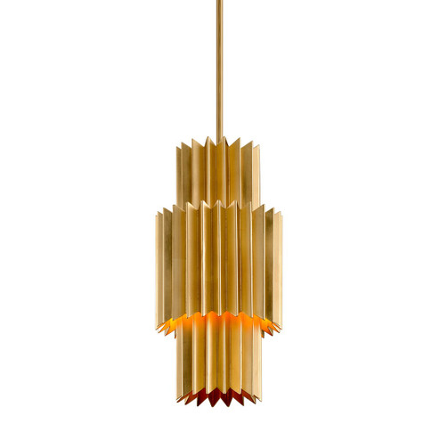 Moxy One Light Pendant in Gold Leaf (68|31142GL)