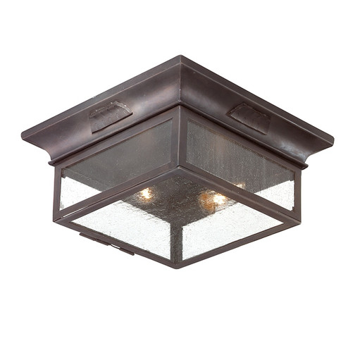 Newton Two Light Flush Mount in Soft Off Black (67|C9000SFB)