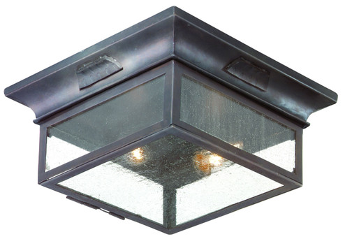 Newton Two Light Flush Mount in Soft Off Black (67|C9000SFB)