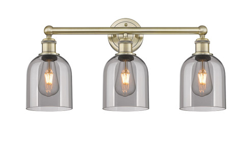 Edison Three Light Bath Vanity in Antique Brass (405|6163WABG5586SM)