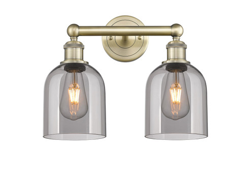 Edison Two Light Bath Vanity in Antique Brass (405|6162WABG5586SM)