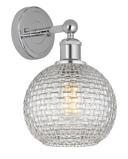 Edison One Light Wall Sconce in Polished Chrome (405|6161WPCG122C8CL)