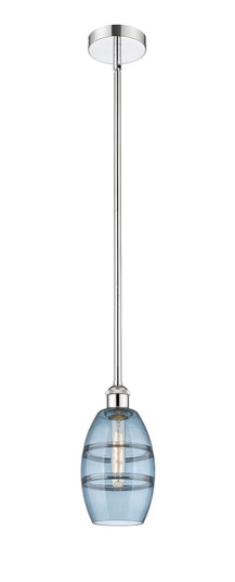 Edison One Light Mini Pendant in Polished Chrome (405|6161SPCG5576BL)