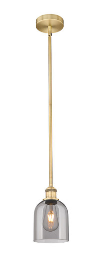 Edison One Light Mini Pendant in Brushed Brass (405|6161SBBG5586SM)