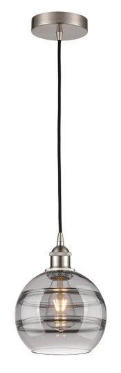 Edison One Light Mini Pendant in Brushed Satin Nickel (405|6161PSNG5568SM)