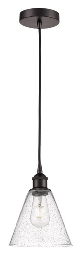 Edison LED Mini Pendant in Black Antique Brass (405|6161PBABGBC84LED)