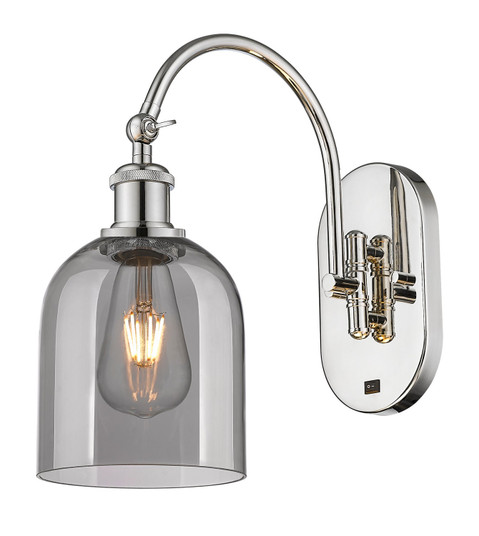 Ballston One Light Wall Sconce in Polished Nickel (405|5181WPNG5586SM)