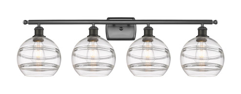 Ballston Four Light Bath Vanity in Oil Rubbed Bronze (405|5164WOBG5568CL)