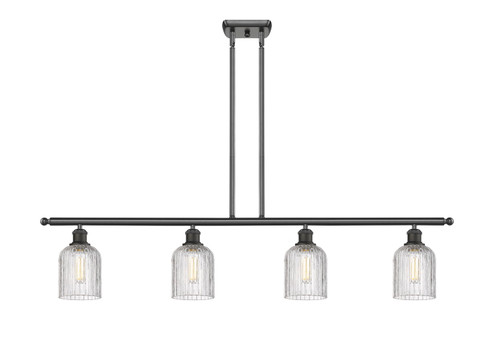 Ballston Four Light Island Pendant in Oil Rubbed Bronze (405|5164IOBG5595CL)