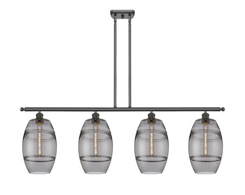 Ballston Four Light Island Pendant in Oil Rubbed Bronze (405|5164IOBG5578SM)