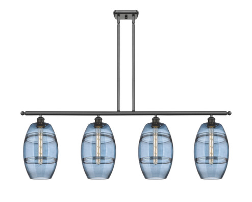 Ballston Four Light Island Pendant in Oil Rubbed Bronze (405|5164IOBG5578BL)