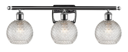 Ballston Three Light Bath Vanity in Polished Chrome (405|5163WPCG122C6CL)