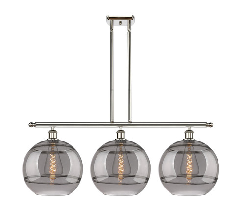 Ballston Three Light Island Pendant in Polished Nickel (405|5163IPNG55612SM)