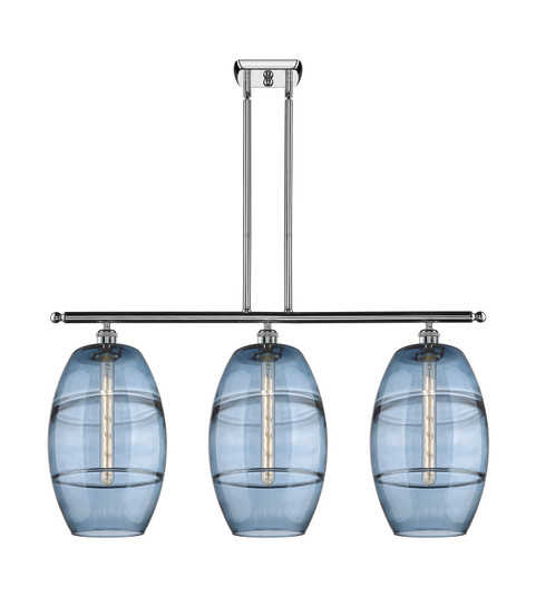 Ballston Three Light Island Pendant in Polished Chrome (405|5163IPCG55710BL)