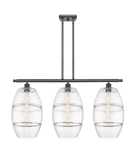 Ballston Three Light Island Pendant in Oil Rubbed Bronze (405|5163IOBG55710CL)