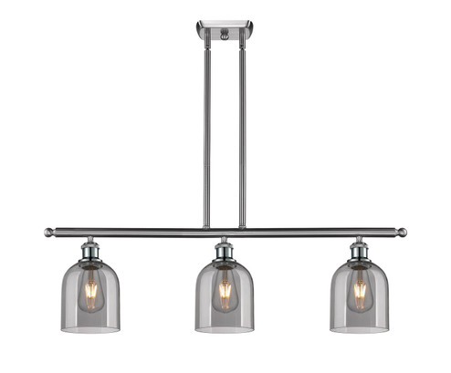 Ballston Three Light Island Pendant in Antique Copper (405|5163IACG5586SM)